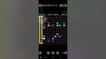 How To Solve Flow Free Premium 13x13 Mania Level 45 Hard Board Walk Through Solution Walkthrough