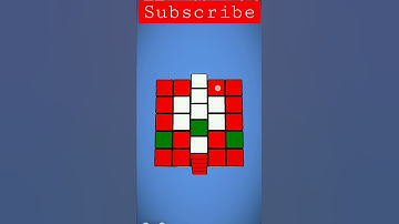 U pattern on 5x5 #cube #pattern #shorts