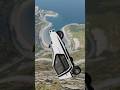 😱 Tiny Car Falls Off a Cliff and Gets DESTROYED! #shorts #automobile #beamngtuf #beamngdrive