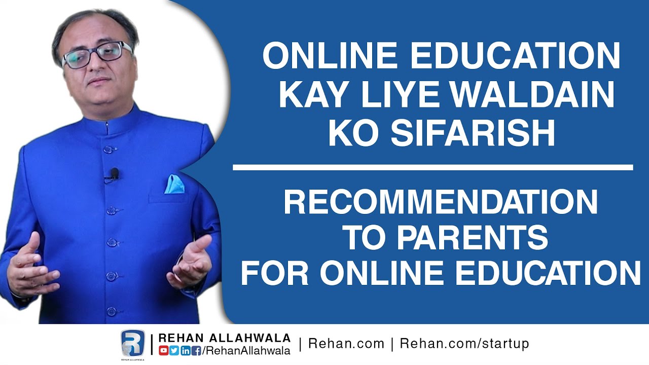Thumbnail for Recommendation to Parents for online Education by Rehan Allahwala