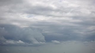 Multi-Layered Silver Clouds  Stock Video