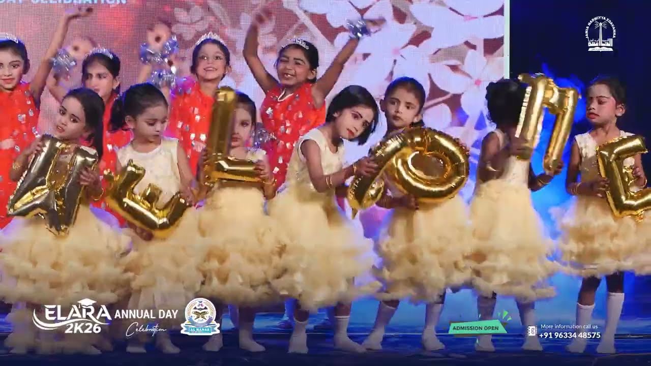Welcome dance  | ELARA2K26 | Annual Day  | Al manar Quranic Pre school | Edavanna