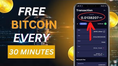 Bitcoin: New Legit Free Bitcoin Earning Site In 2023! + FREE $5 BONUS #btcmining