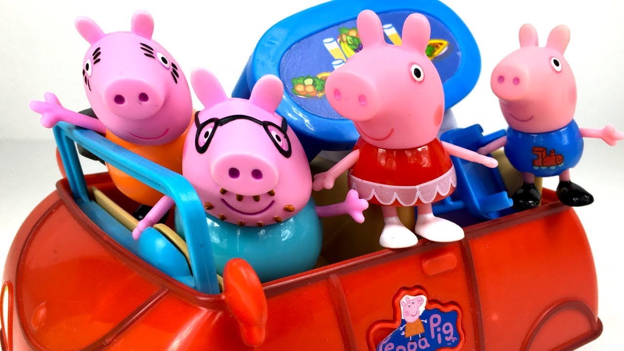 Kinder Spielzeug Comic-Figuren Peppa Pig Papa Mama Schorsch Wutz Familie&Freunde 