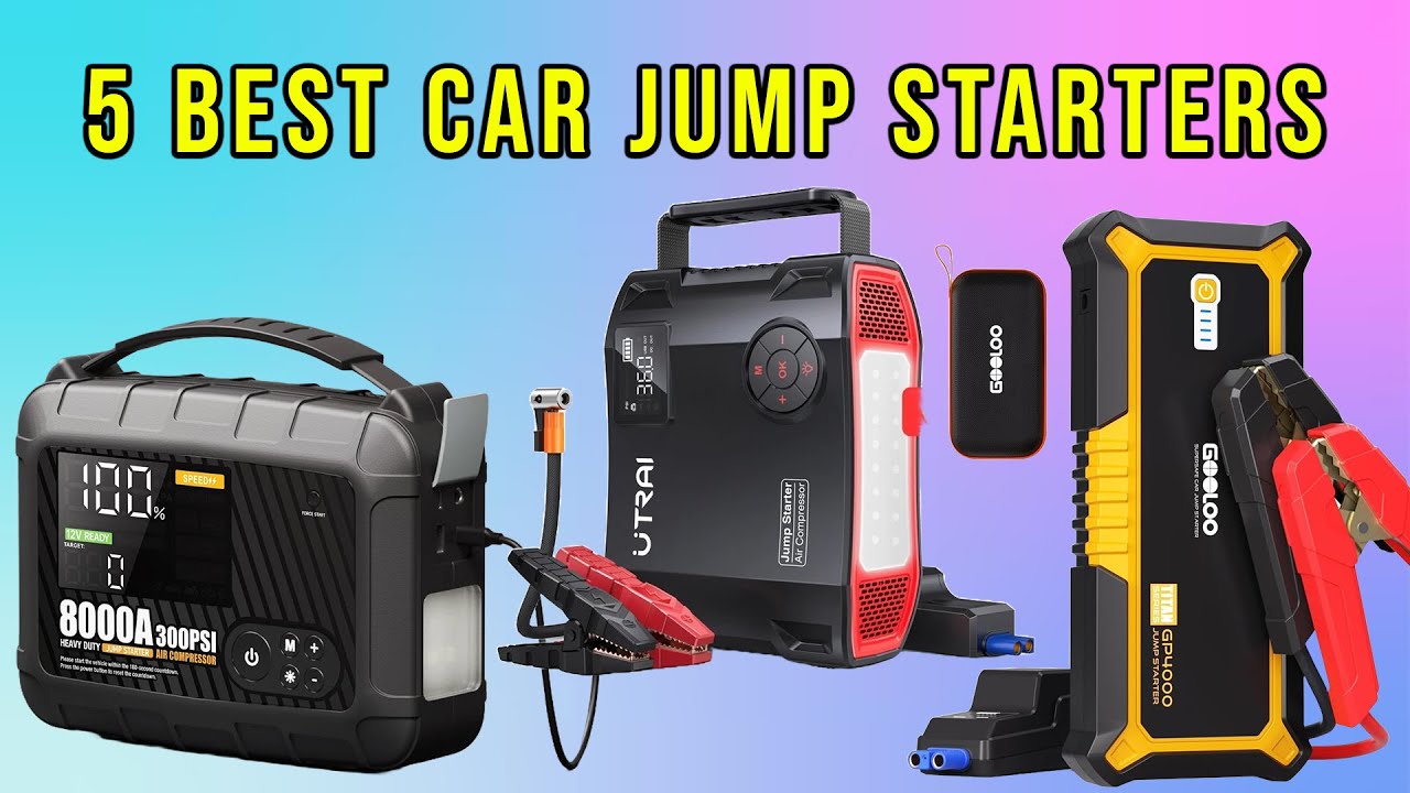Top 5: Car Jump Starters Trusted by Auto Experts