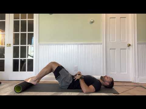 Hamstring Bridge with Foam Roller