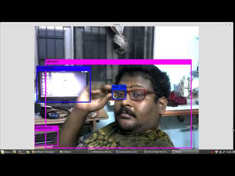 yolo v4 darknet object detection in  video live camera
