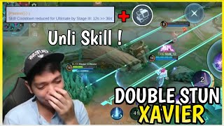 New Unli Skill on Buff Xavier | Xavier Gameplay | MLBB