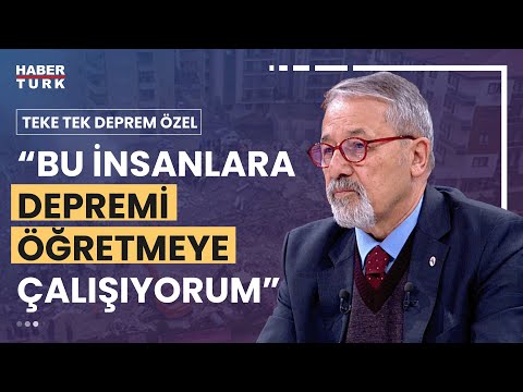 Teke Tek Deprem Özel’de Prof. Dr. Naci Görür değerlendirdi