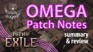 POE2 OMEGA Patch Summary Notes 01 1 1