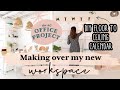 Making Over My New Office | DIY GIANT Wall Calendar | Team AG Office Project S1 E3