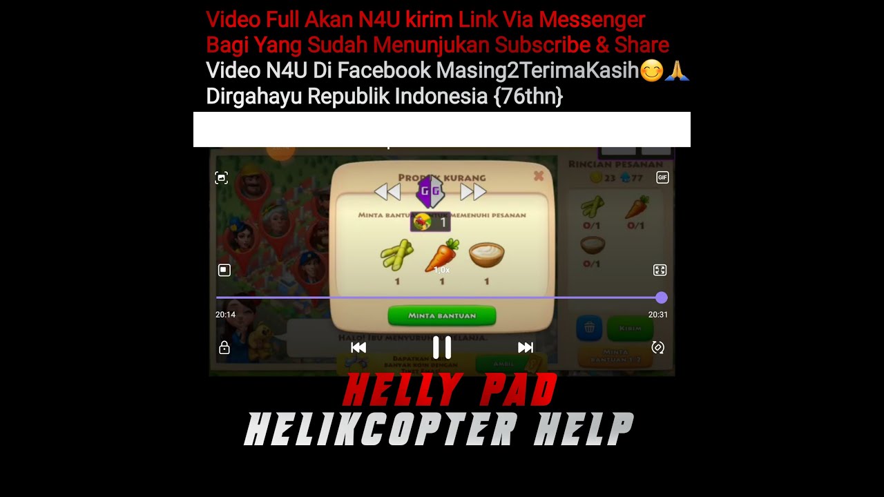 TOWNSHIP / HACK GOLD PASS HELICOPTER HELPER / HELLY PAD