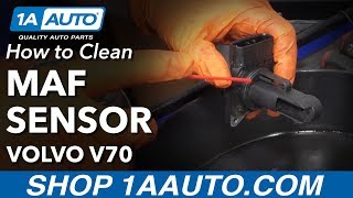 How to Clean MAF Sensor 0007 Volvo V70