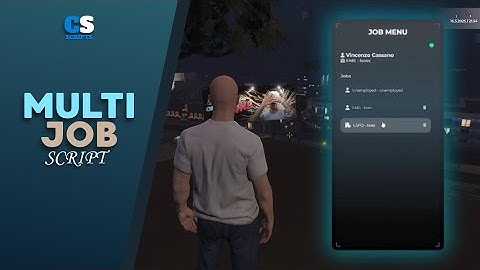 [QBCore / ESX] CS MULTIJOB - MULTIJOB SYSTEM WITH DISCORD FEATURES