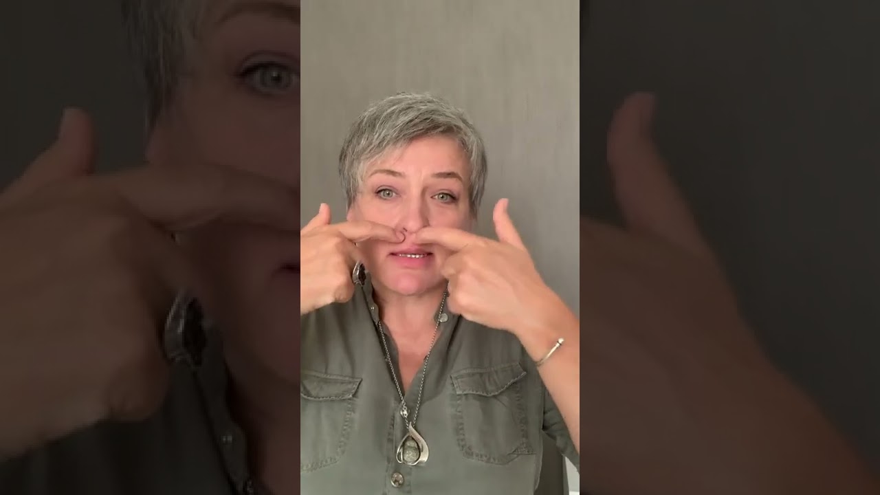 Кисетные морщины убираем за 2 минуты. 3dface. Косметолога, массажистам, остеопатам