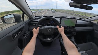 Driving Toyota RAV4 on Highway - No Comment!