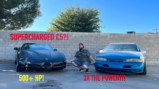 Bought a SUPERCHARGED Corvette for $1000! *500+ HP!*