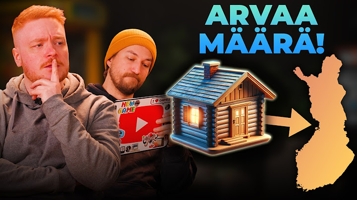 Arvaa asioiden määrä! (osa 3)