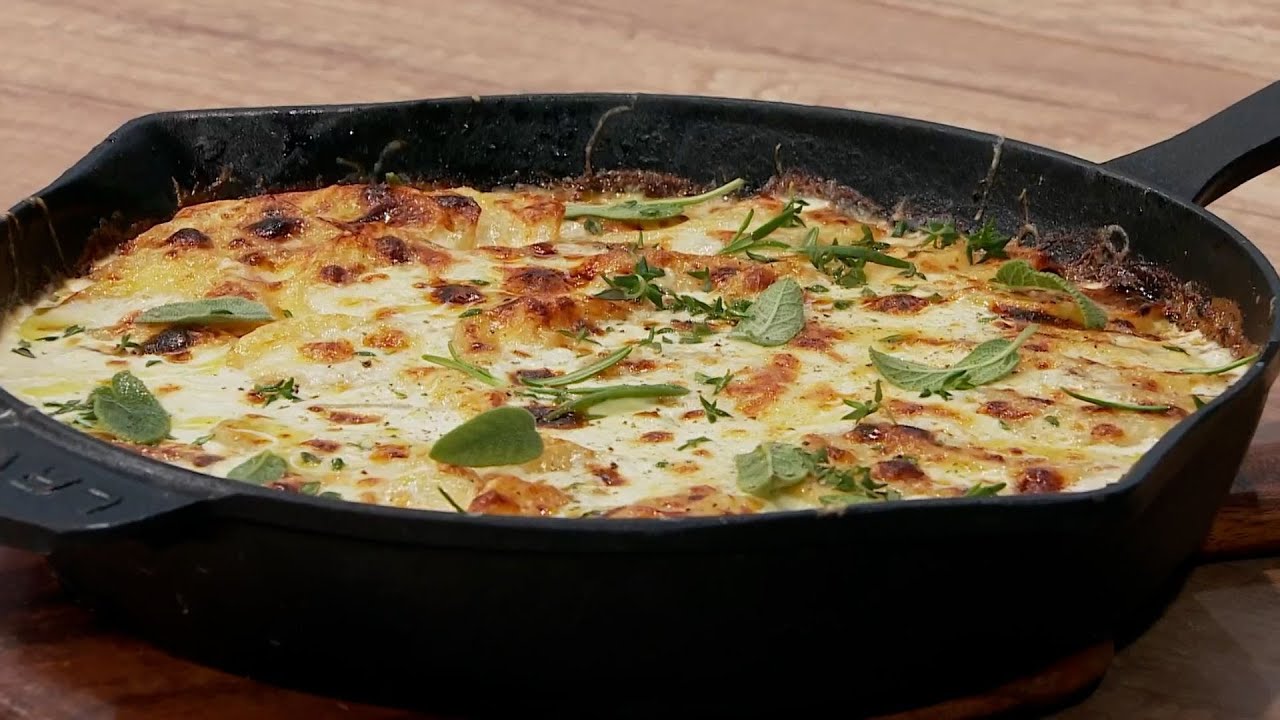 Πατάτες στο φούρνο με σύγκλινο και κασκαβάλι | Ανδρέας Λαγός | ΕΡΤ