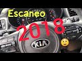 Escaneando Kia Sorento 2018. con escáner desactualizado.