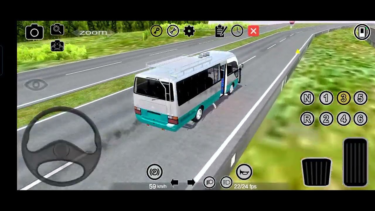 Nueva toyota coaster para el pbs