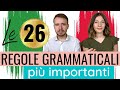 Le 26 Regole GRAMMATICALI più Importanti che OGNI Straniero deve Conoscere (sorpresa alla fine) 📚 🇮🇹