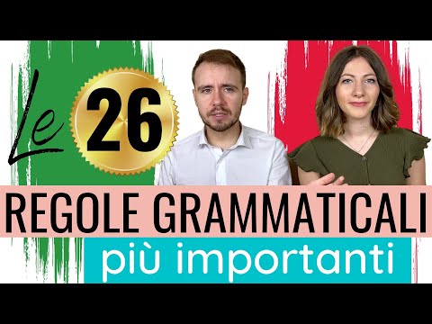 Video: Il vocabolario rientra nella grammatica?