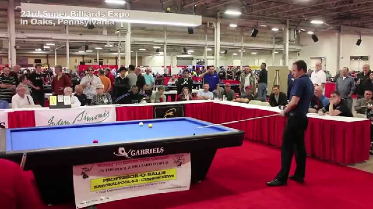 23rd Super Billiards Expo in Oaks, Pennsylvaniaリポート動画