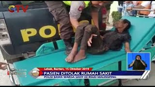 MIRIS! Ditolak RSUD Malingping Banten, Pasien Sakit Diinapkan di Gubuk - BIS 16/10