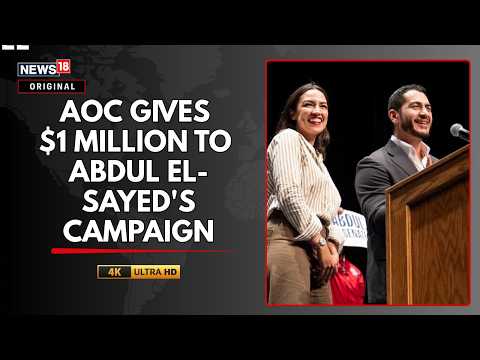 AOC Ramps Up Campaign For Abdul El-Sayed, Urges Michigan To 'Give Him A Shot' | Midterms | N18G