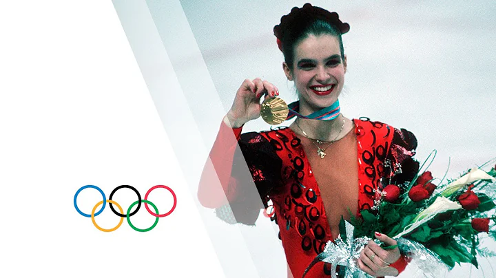 Katarina Witt Wins Figure Skating Gold - Calgary 1988 Winter Olympics