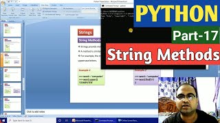Famous PYTHON | Part-17 | String Methods Net Worth