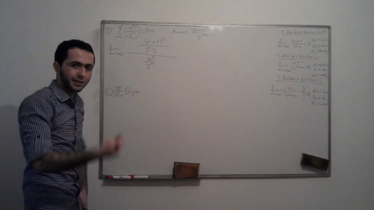 Kriteriji konvergencije redova Dalamberov 1