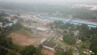 A bird's eye view of Jhansi Railway station