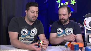 LIVE WITH MIKE AND AARON! EPISODE 8! HOW TO SOLVE A RUBIKS CUBE!