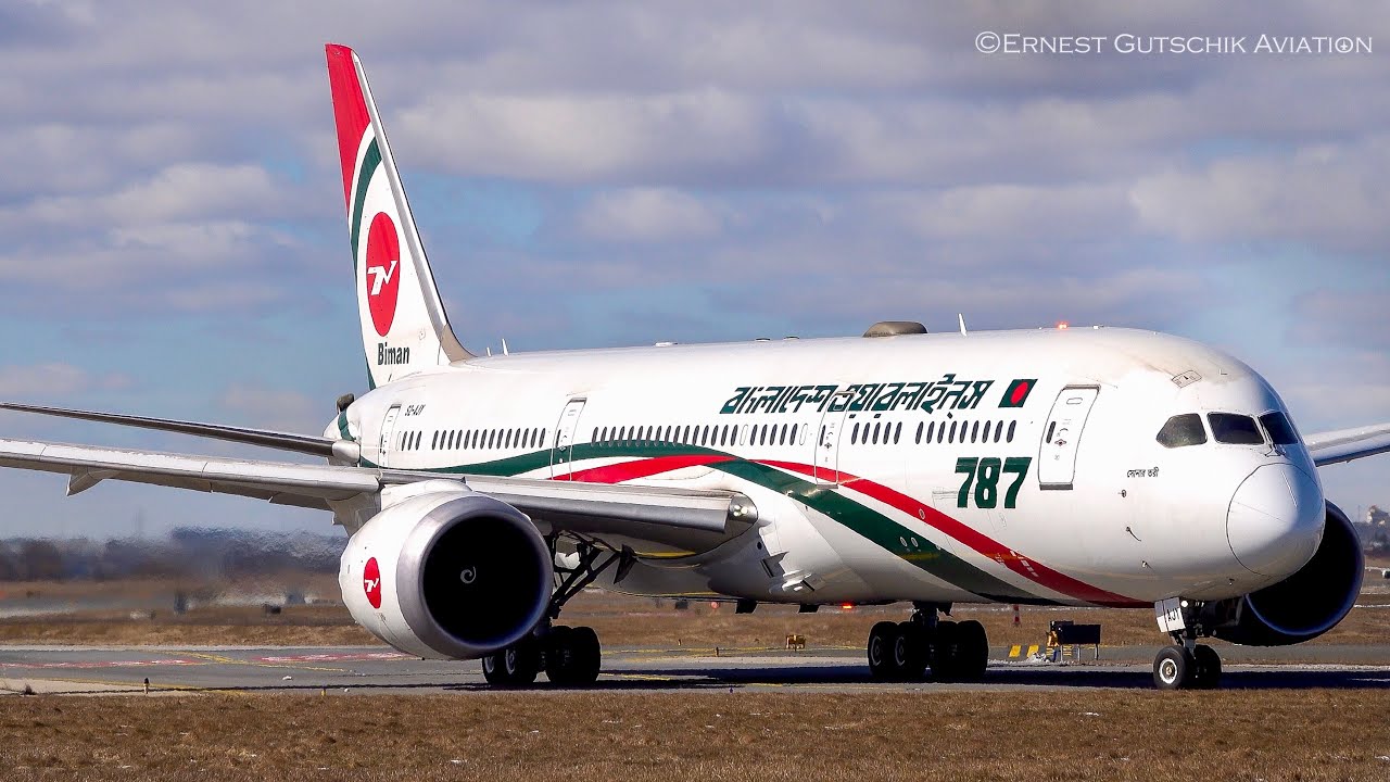 Inaugural Test Flight! Biman Bangladesh Boeing 7879 Dreamliner