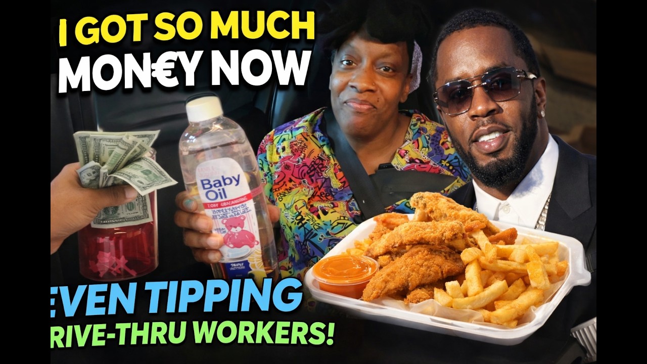 Nika Flexing “Money” While Eating Fried Fish With Baby Oil In The Car 😭