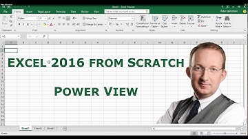 Excel 2016 from Scratch  - Power View