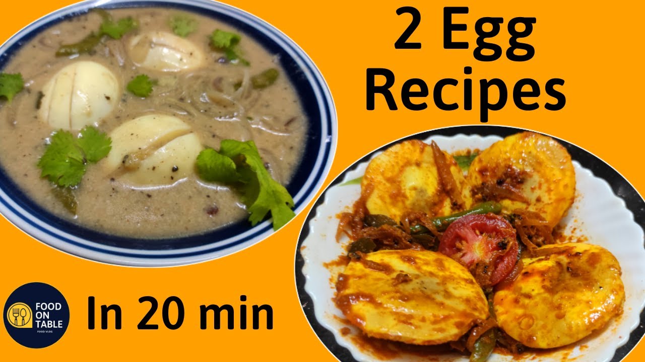 How To Make 2 Egg Recipes in 20 Minutes | Vlog 3 - YouTube