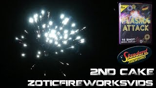 Plasma Attack [LIDL] 2nd Video - Standard Fireworks (16 Shot) [ZoticFireworksVIDS]