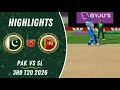 Pakistan vs srilanka 3rd T20 match Highlights 2026||GC05||HG_1901_YT|| #youtube #youtubevideo 