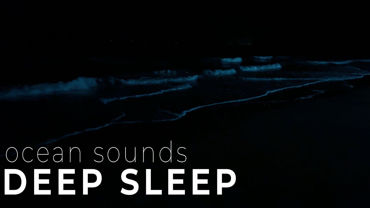 Sleep With Incredible Waves, Deep Sleeping With Ocean Sounds At Night