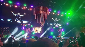 AEW DYNAMITE OPENING PYRO 10/27/21