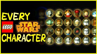 EVERY CHARACTER in LEGO Star Wars: The Video Game (2005)