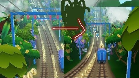 Kids surfers casual running Game.