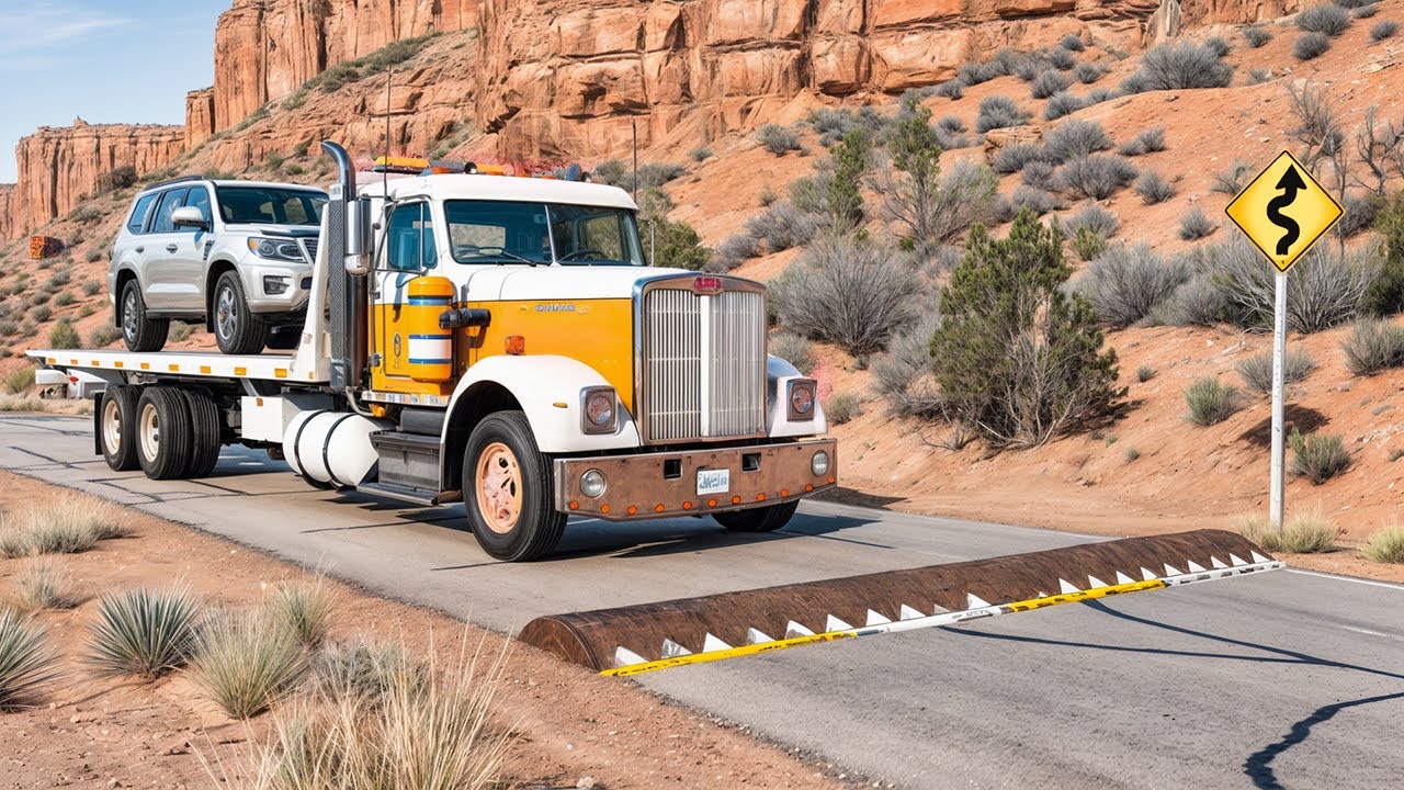 Trucks and Cars vs Speed Bumps #12 | BeamNGDrive | TBNG-Speed-Bump-Dio #trucks #vs #speedbumps