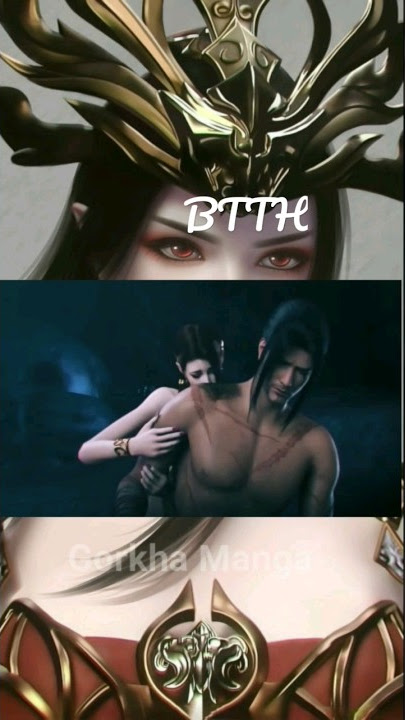 Ice emperor🥀Hai bodong 💓 Medusa sister 🥀 Cute love story | Battle through the heaven #viral #btth