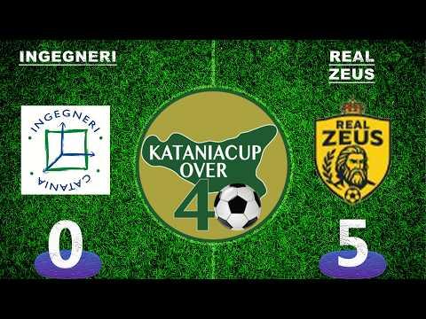 HIGHLIGHTS| 6 GIORNATA - KATANIA CUP OVER40| INGEGNERI 0-5 REAL ZEUZ