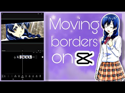 How to make moving borders // CapCut tutorial
