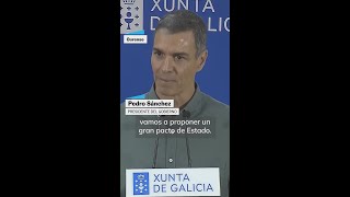 Sánchez propone un pacto de Estado contra la emergencia climática tras la ola de incendios #shorts